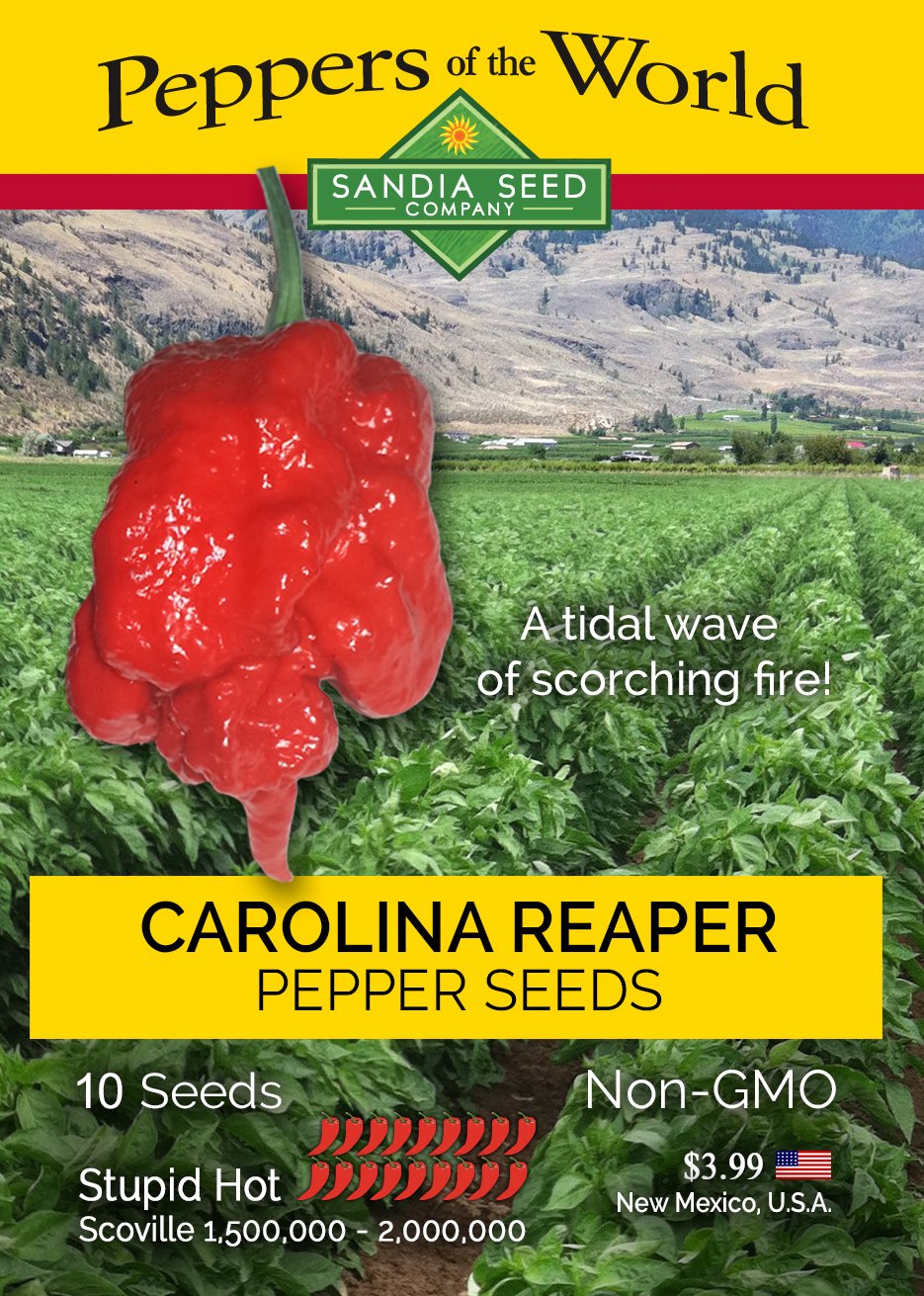 Sandia Seed Company - Carolina Reaper Red