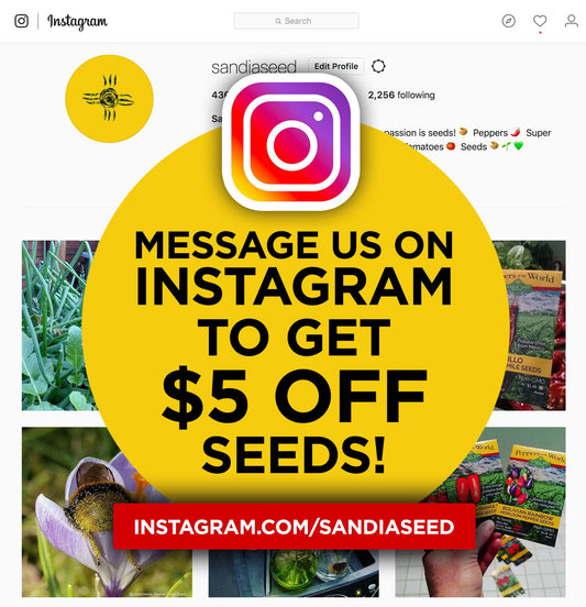 Get a $5 Off Coupon Promo Code for SandiaSeed.com