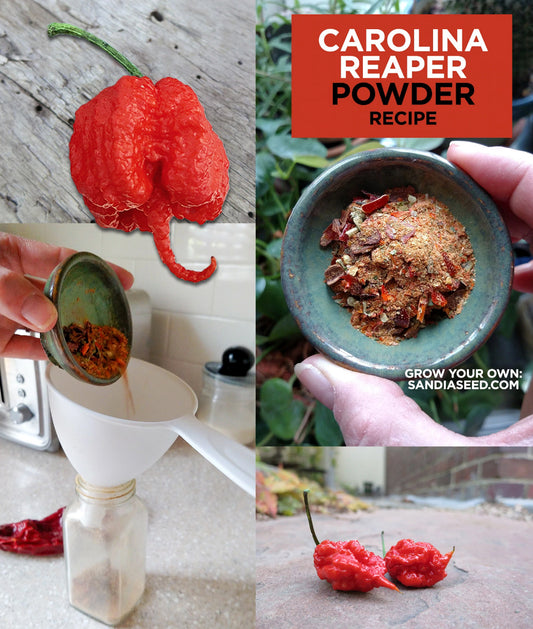 Carolina Reaper Powder Recipe