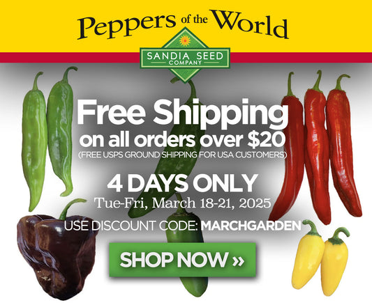 Free Seed Shipping!