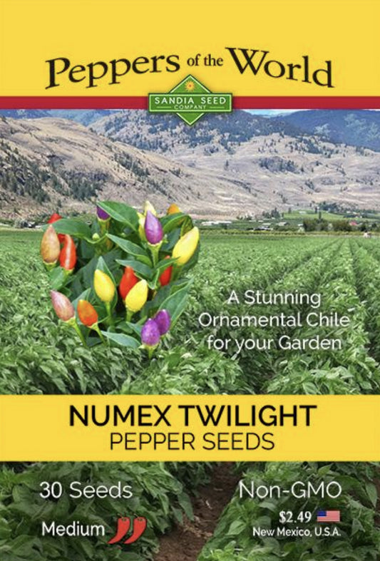 Can you eat NuMex Twilight Peppers?