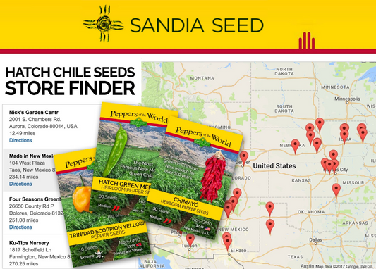 Hatch Chile Seeds Near Me - Store Finder