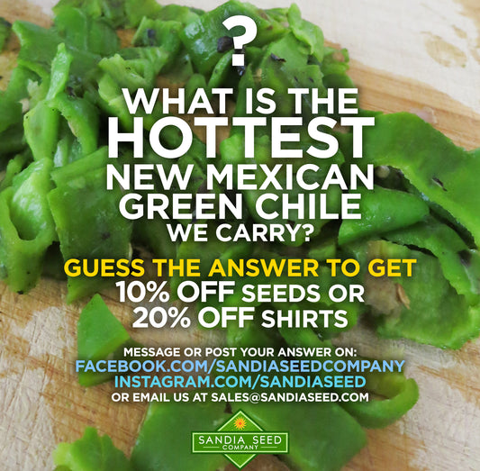 What is the Hottest New Mexican Green Chile?