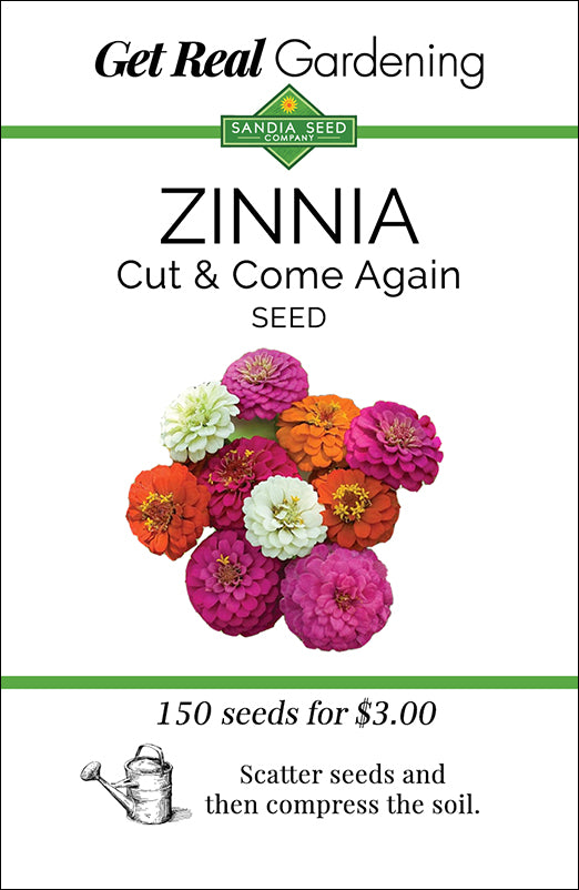 Zinnia - Cut and Come Again Seeds