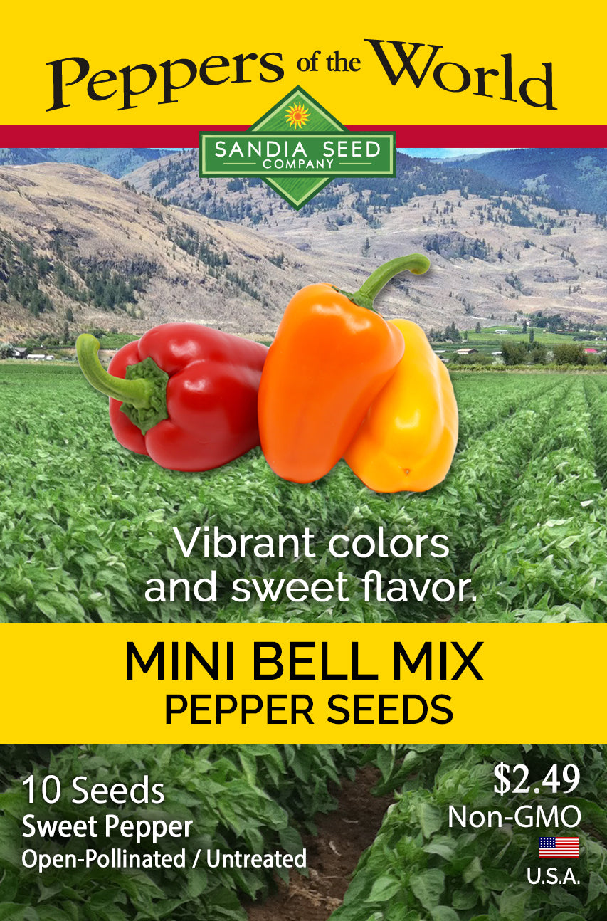 Miniature Red Bell Organic Pepper - Seed Savers Exchange